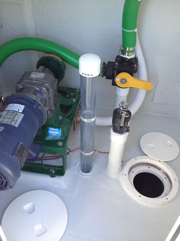 19′ Pumpout Boat by Marine Boatbuilders Company