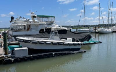 COMING SOON – 23′ Used Pumpout Boat