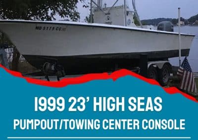 1999 23 foot pumpoutboat for sale 01
